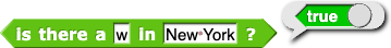 is there a (w) in (New York)? reporting true